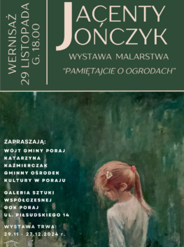 WERNISAŻ MALARSTWA JACENTEGO JOŃCZYKA