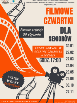 FILMOWE CZWARTKI DLA SENIORÓW